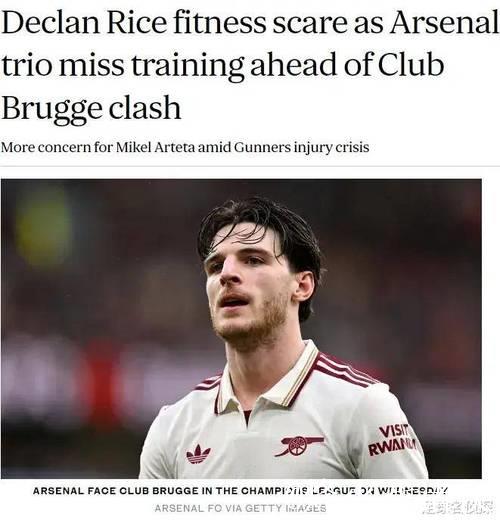阿森纳确认道曼受伤，热苏斯加入欧冠A名单！枪